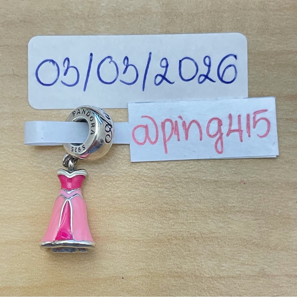 Pandora Disney Aurora Dress dangle - Picture 11 of 12